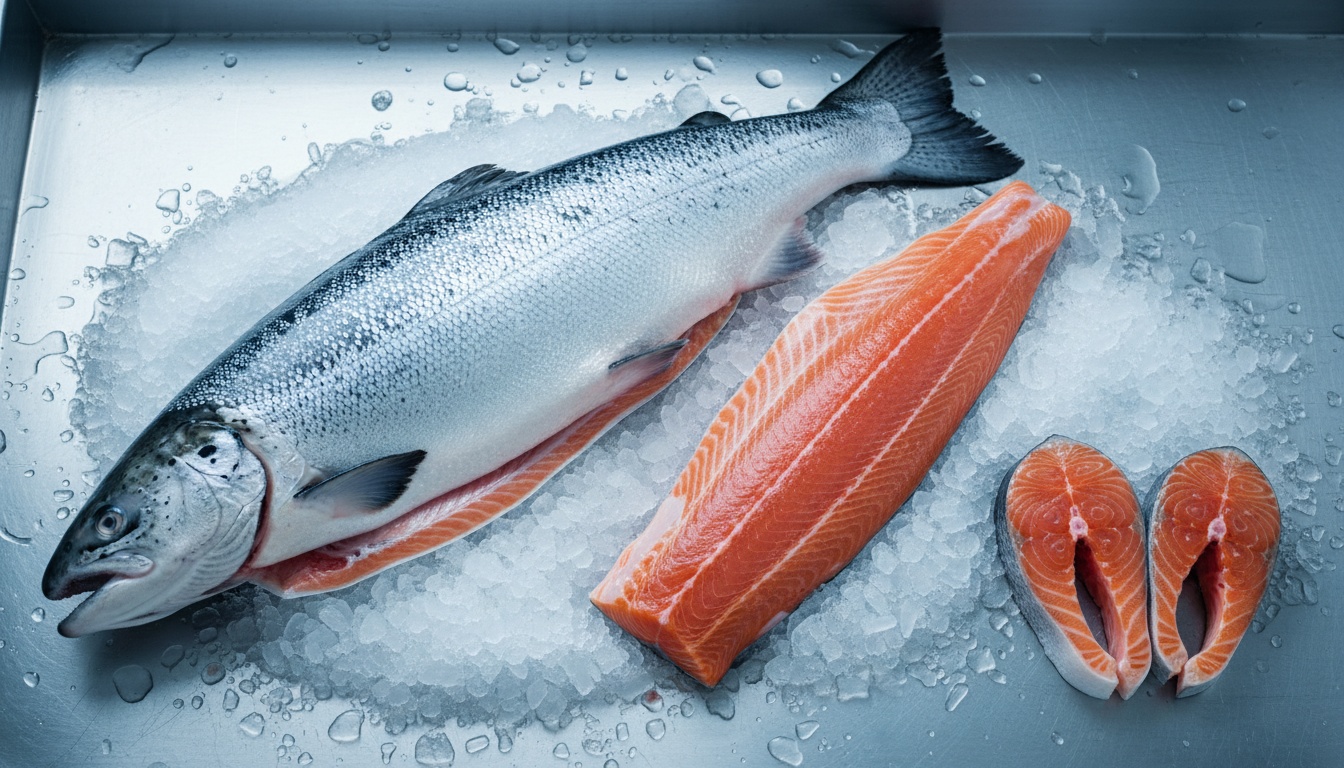 Fresh, Chilled & Frozen Atlantic Salmon — sourcing, inspection and logistics
