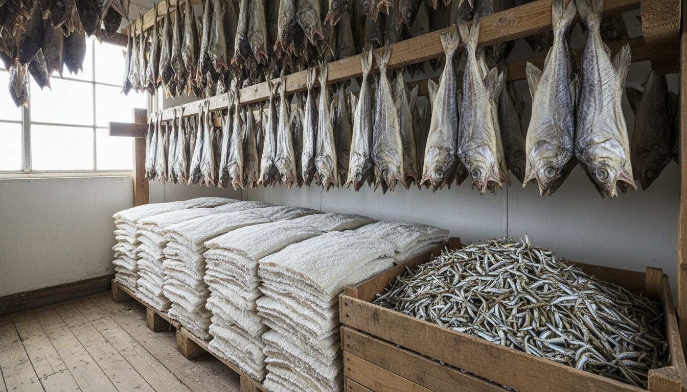 Stockfish, Salted & Dried Cod (Klipfish) and Dried Anchovies — sourcing, inspection and logistics
