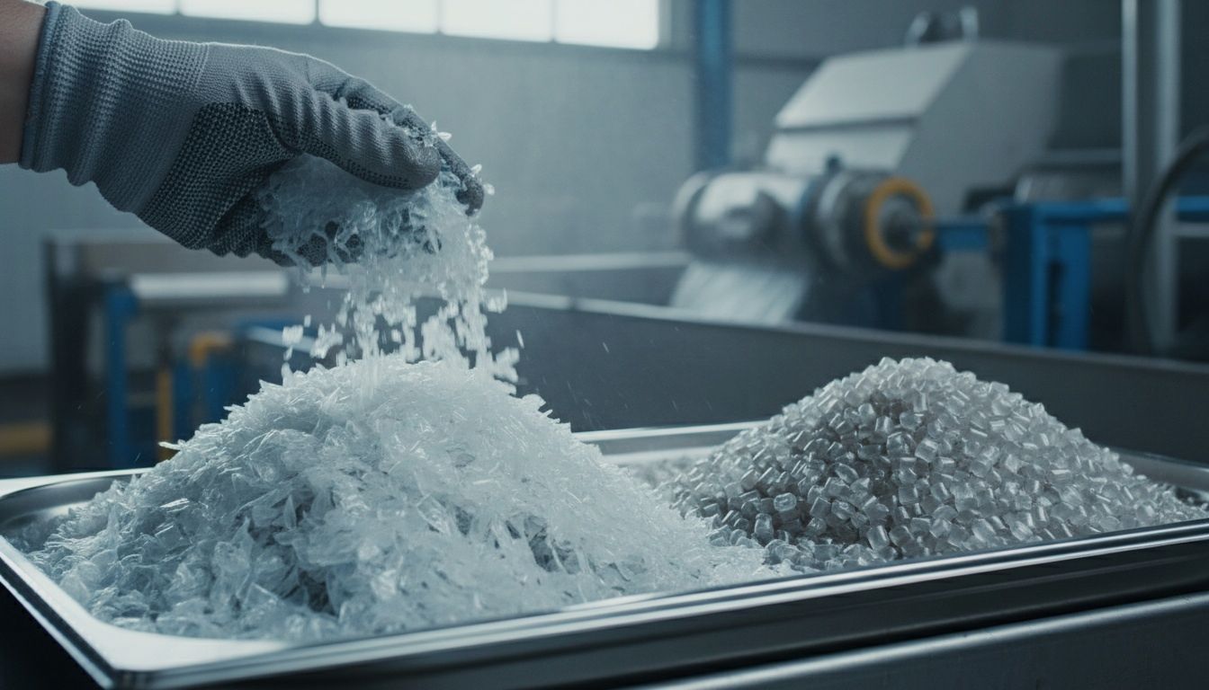 Food-Grade rPET Pellets (Bottle-to-Bottle, EFSA / FDA Authorised Process) — sourcing, inspection and logistics