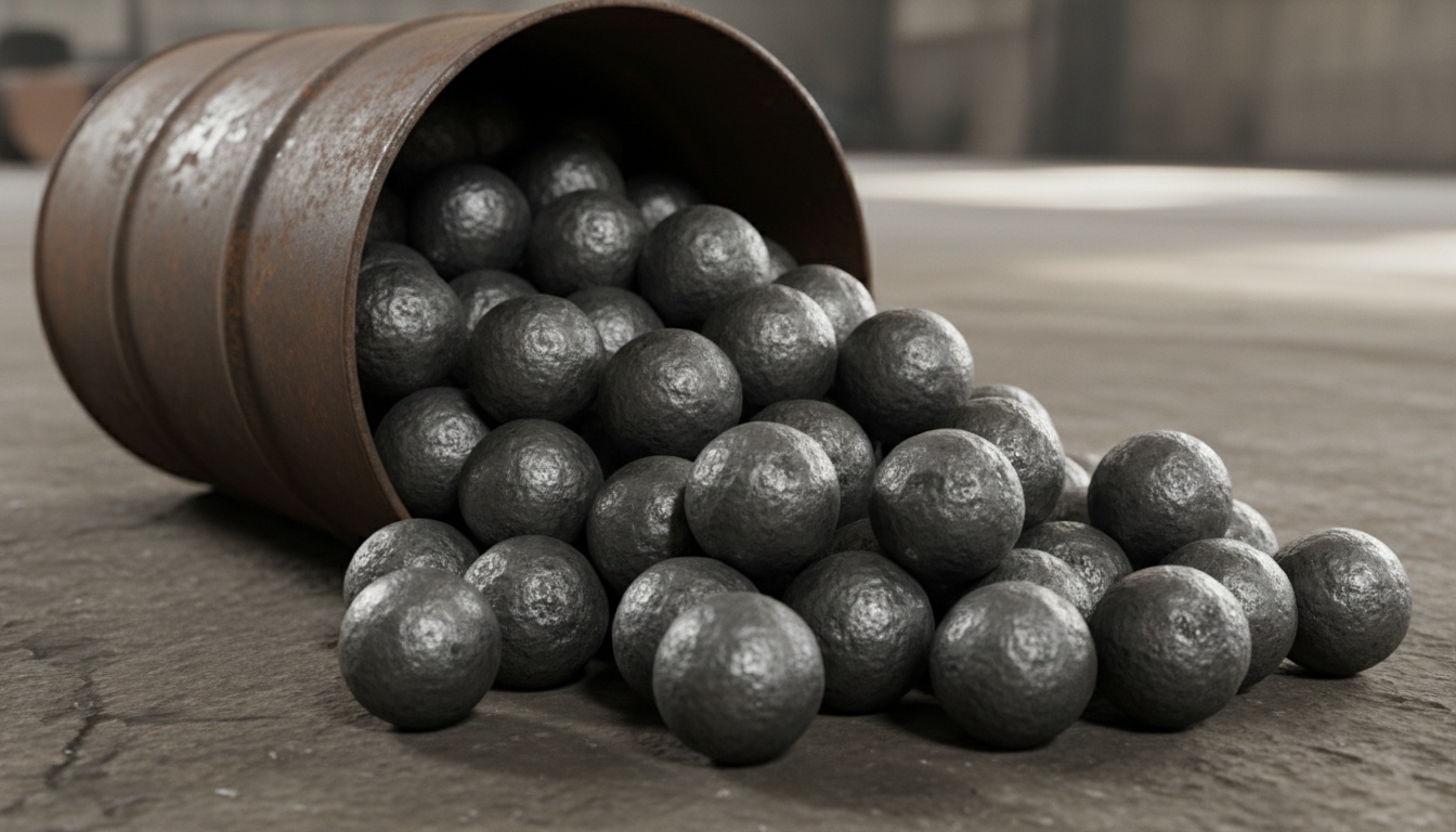 Grinding Media Steel Balls (Forged & High-Chrome Cast, 20–150 mm) — sourcing, inspection and logistics