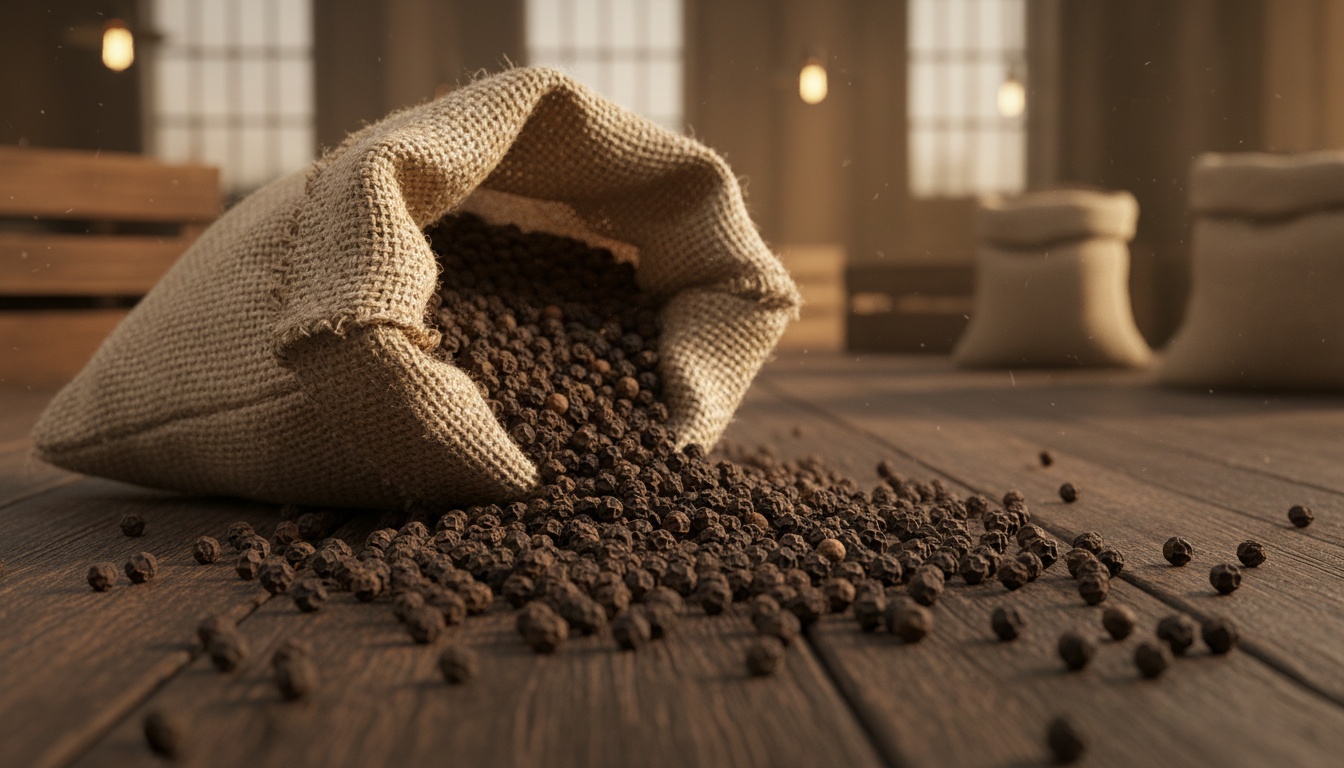 Malabar Black Pepper (MG1) — sourcing, inspection and logistics