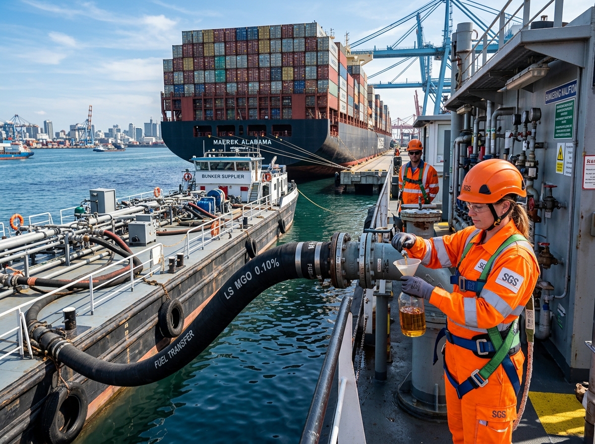 Low-Sulphur Marine Gas Oil (DMA 0.10% / MGO) — sourcing, inspection and logistics