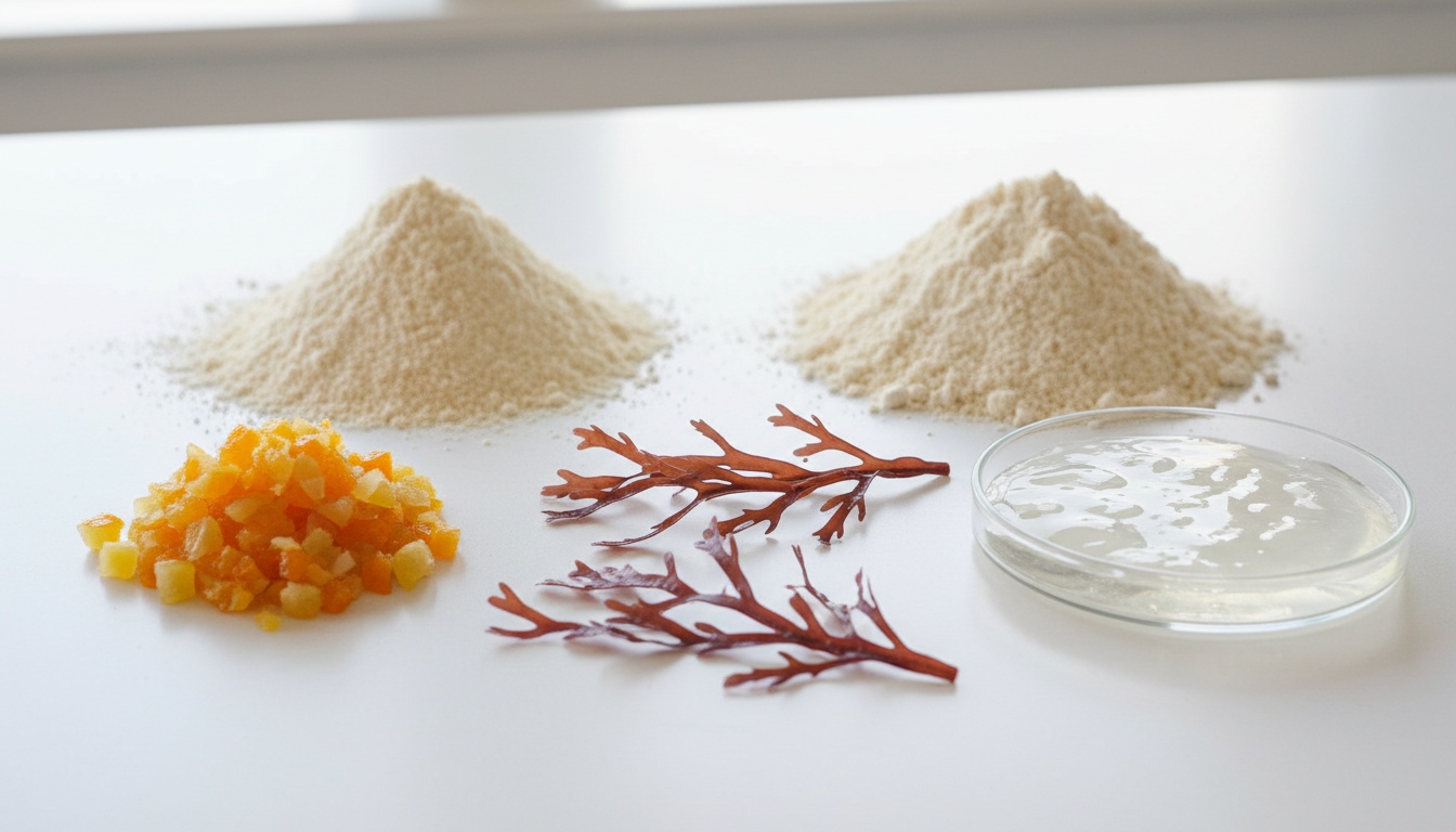 Pectin (HM / LM, E440) and Carrageenan (Kappa / Iota, E407 and E407a) — sourcing, inspection and logistics