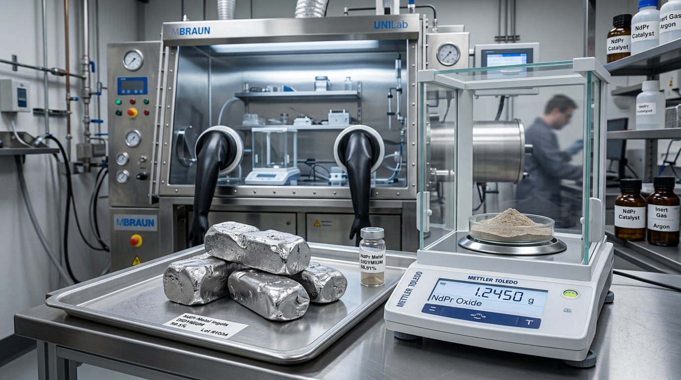 Rare Earth Permanent Magnet Feedstocks (NdPr Metal & Oxide, Dy, Tb) — sourcing, inspection and logistics