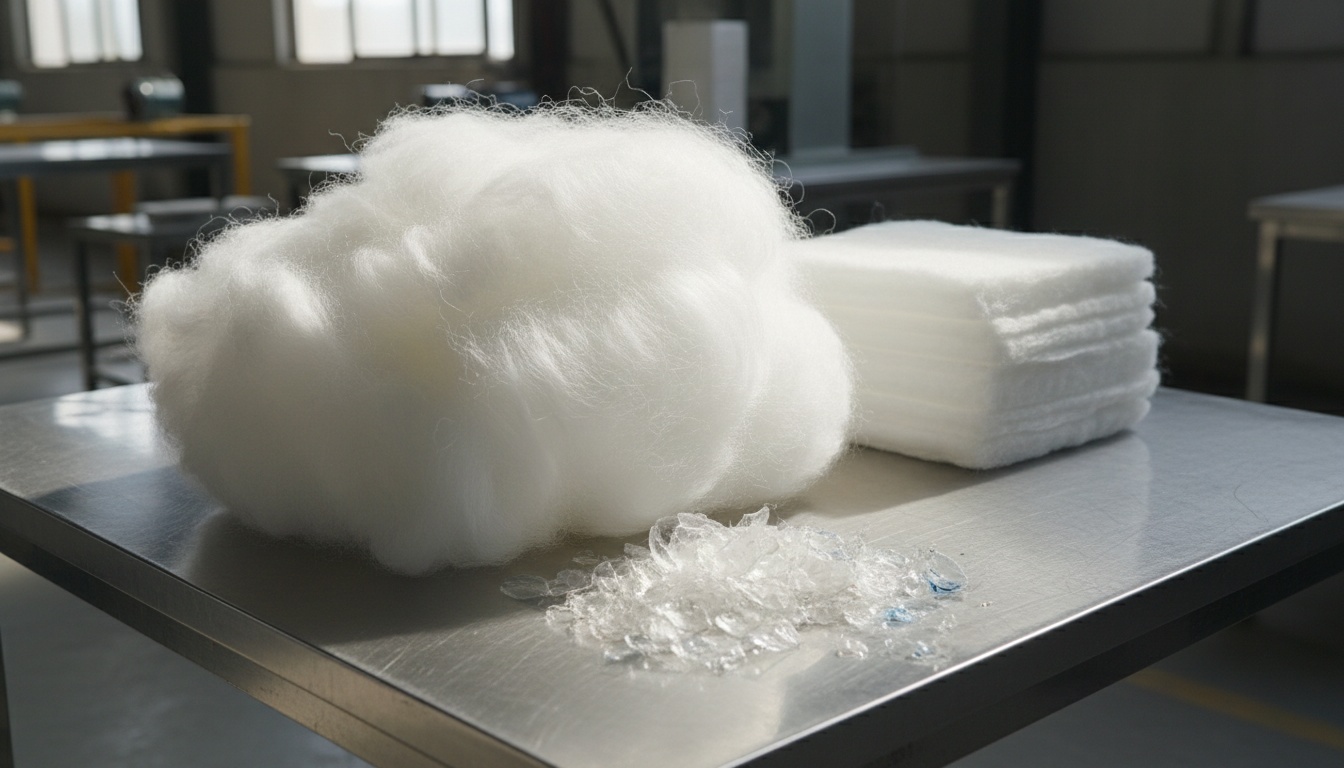 Recycled Polyester Staple Fibre (rPSF): Hollow Conjugated Siliconised & Solid — sourcing, inspection and logistics