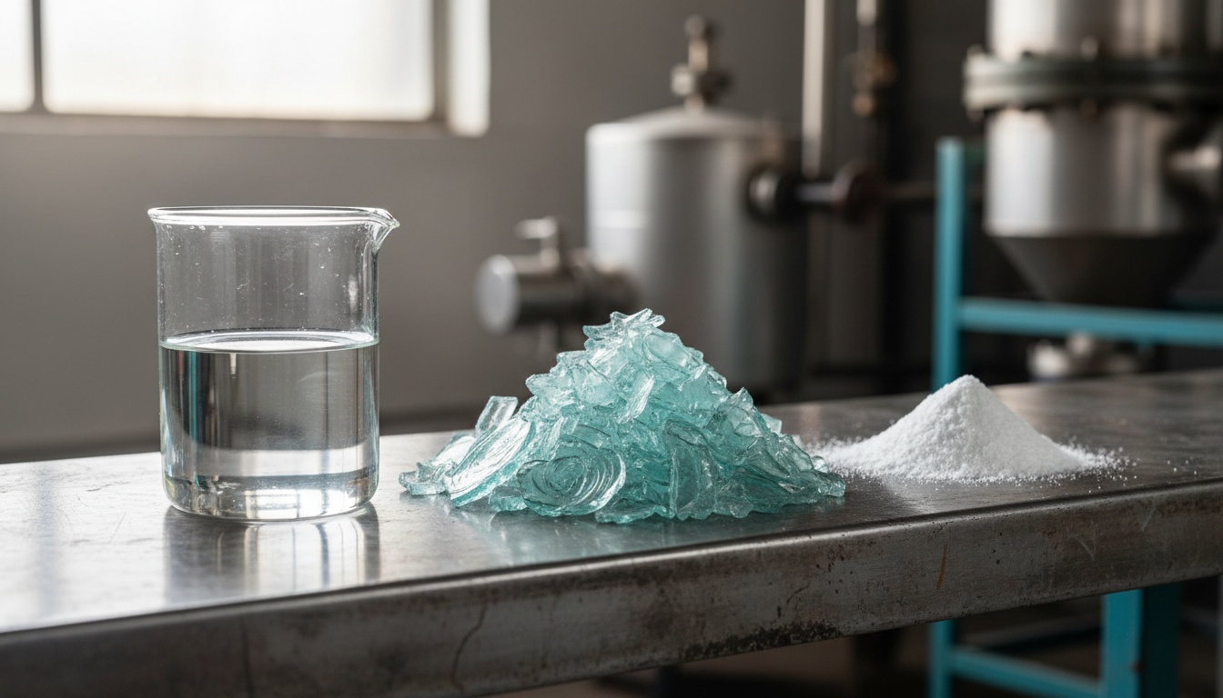 Sodium Silicate (Water Glass) Liquid, Lump and Powder — sourcing, inspection and logistics