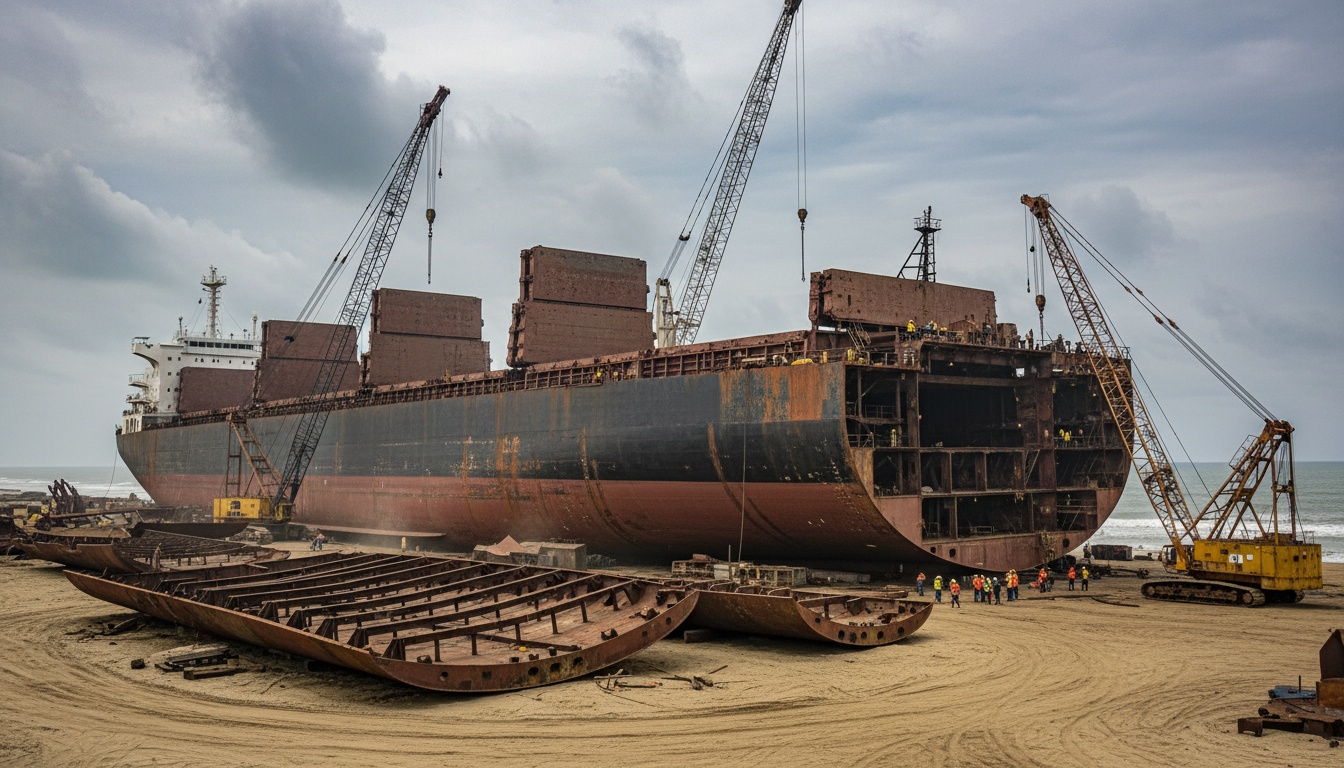 Vessel & Ship Metal Scrap — sourcing, inspection and logistics