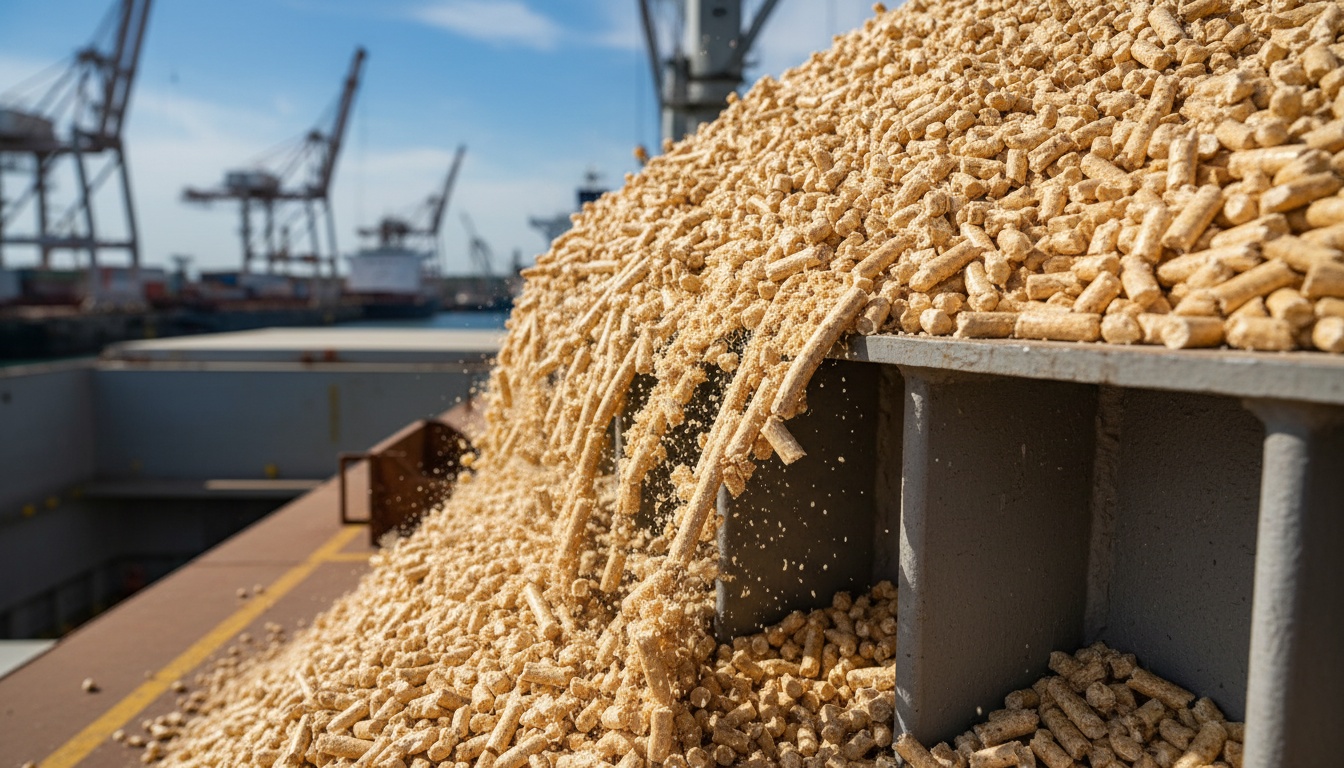 Industrial Wood Pellets — sourcing, inspection and logistics