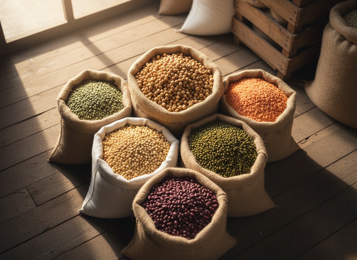 Pulses & Grains supply — sourcing, inspection and logistics