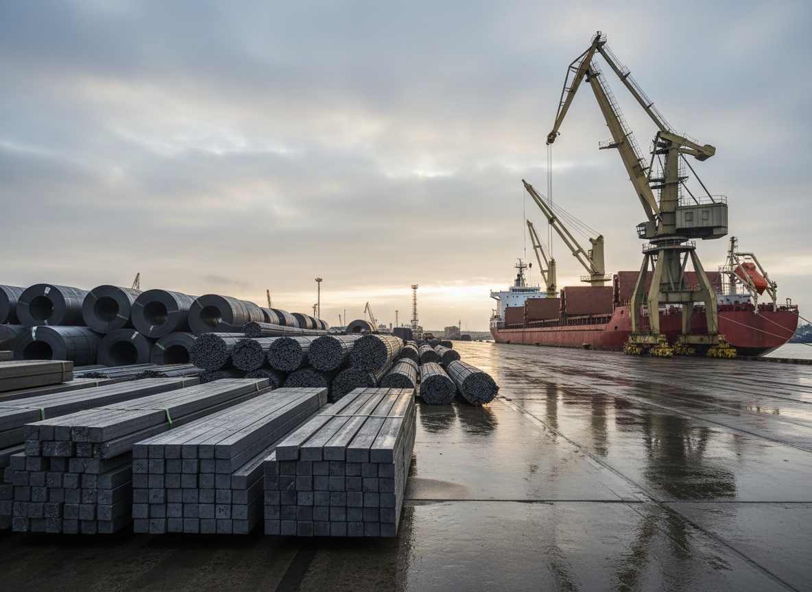 Steel Billets, Coil, Rebar & Wire Rod supply — sourcing, inspection and logistics